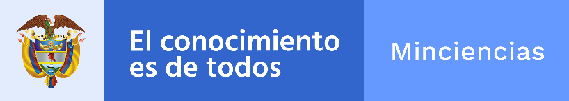 Logo Minciencias Colombia